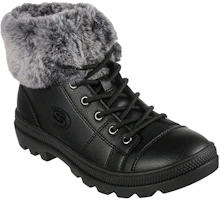 Lookbook (W) 스케쳐스 로디스 '패션 웜스' 블랙 (Skechers Roadies '패션 웜스' 블랙) 155557-BBK