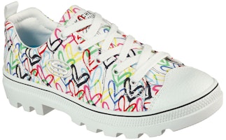 (W) 斯凯奇 JGoldcrown x Roadies - 井号爱 "白色" 155505-WMLT Lookbook (W) 斯凯奇 JGoldcrown x Roadies - 井号爱 "白色" 155505-WMLT