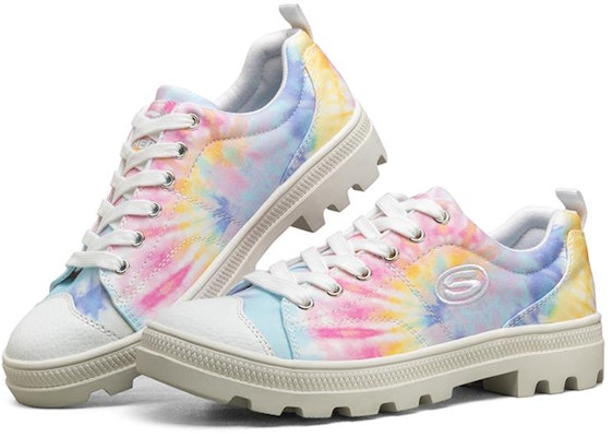 (W) Skechers Roadies Low-Top Canvas Multicolor 'Putih Pelbagai Warna' 155092-WMLT Lookbook (W) Skechers Roadies Low-Top Canvas Multicolor 'Putih Pelbagai Warna' 155092-WMLT