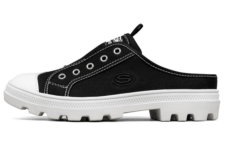 (Women) Skechers Roadies 'Slip-On Sport Casual Black' 155342-BLK