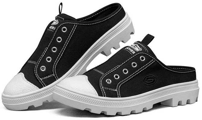 (W) "Skechers Roadies 'Slip-On Deportivo Casual Negro'" 155342-BLK Lookbook (W) "Skechers Roadies 'Slip-On Deportivo Casual Negro'" 155342-BLK