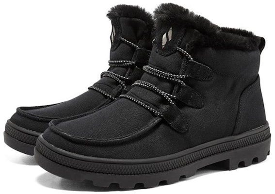 (W) Skechers Roadies High-Top 'Outdoor Fleece Hitam' 155207-BBK Lookbook (W) Skechers Roadies High-Top 'Outdoor Fleece Hitam' 155207-BBK