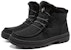 (W) Skechers Roadies High-Top 'Outdoor Fleece Hitam' 155207-BBK
