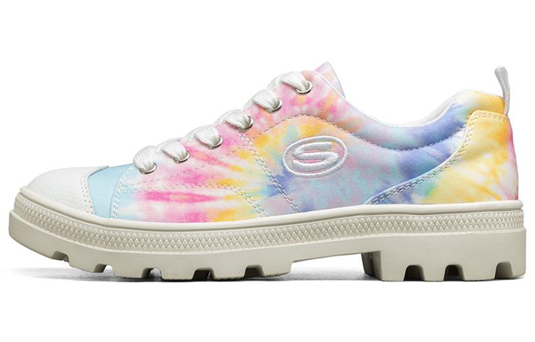 Buy (W) Skechers Roadies Lage Canvas Schoenen Multicolor ''Multi-Color Wit'' 155092-WMLT