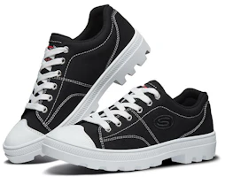 Shop (W) Skechers 路旅鞋 低帮黑色运动鞋 74370-BLK