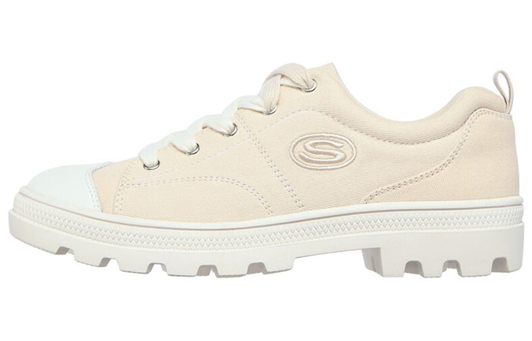 (Women) Skechers Roadies Low-Top Sneakers Ivory 155340-OFWT