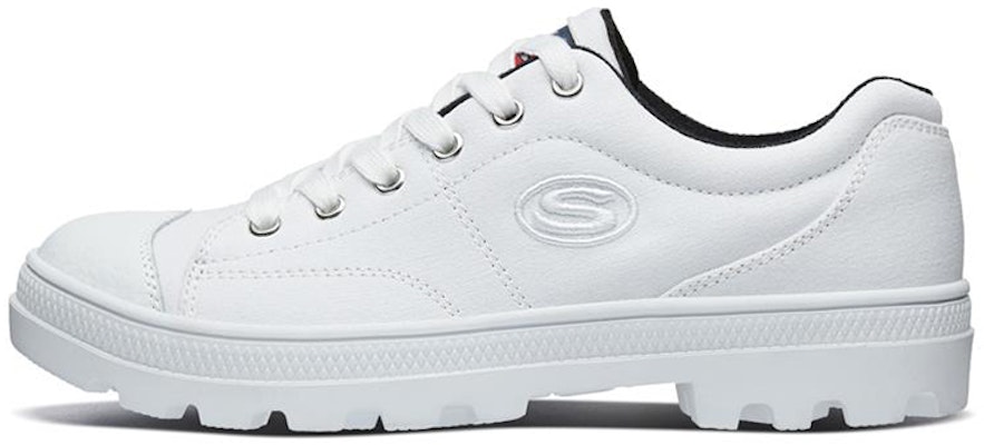 (W) Skechers Roadies Sneakers Kanvas Rendah Putih 74370-WHT Buy (W) Skechers Roadies Sneakers Kanvas Rendah Putih 74370-WHT