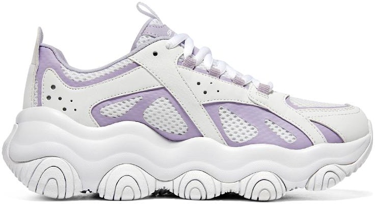 Skechers Rover X 啵啵熊 防滑耐磨 低筒 爸爸鞋 女款 白紫 Order Skechers Rover X 啵啵熊 防滑耐磨 低筒 爸爸鞋 女款 白紫