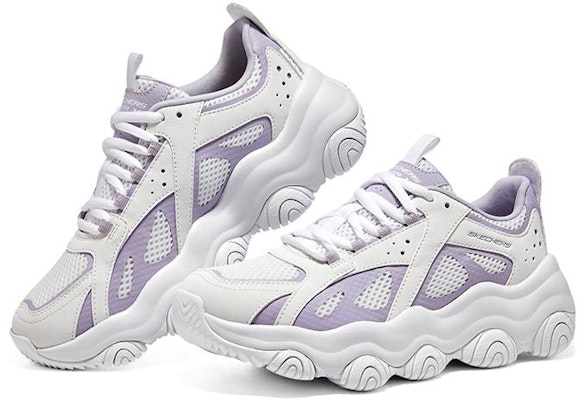 Skechers Rover X 啵啵熊 防滑耐磨 低筒 爸爸鞋 女款 白紫 Shop Skechers Rover X 啵啵熊 防滑耐磨 低筒 爸爸鞋 女款 白紫