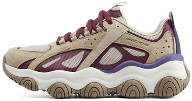 (Women) Skechers Rover X 'Beige Purple' 896141-TPBG (Women) Skechers Rover X 'Beige Purple' 896141-TPBG