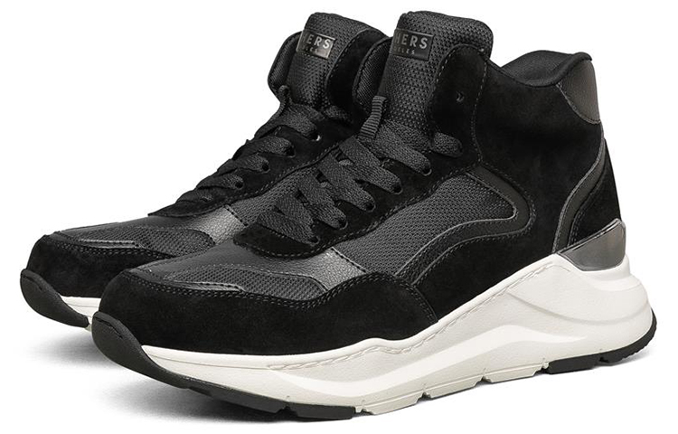 Lookbook (W) Skechers Rovina High-Top Hitam 155250-BLK