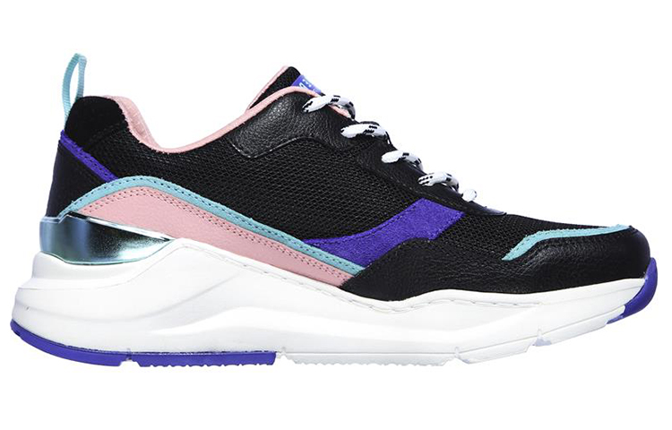 Order (W) Skechers Rovina Low-Top Nero/Viola 155011-BKPR