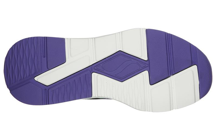 Shop (W) Skechers Rovina Low-Top Nero/Viola 155011-BKPR