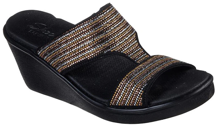 (Women) Skechers Rumble On-Bling Gal 'Black Gold' 119001-BKMT Lookbook (Women) Skechers Rumble On-Bling Gal 'Black Gold' 119001-BKMT