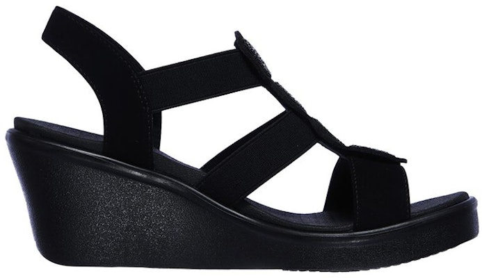 (W) Skechers Rumble On-Camp-Glam 'Hitam Semua' 119006-BBK Order (W) Skechers Rumble On-Camp-Glam 'Hitam Semua' 119006-BBK