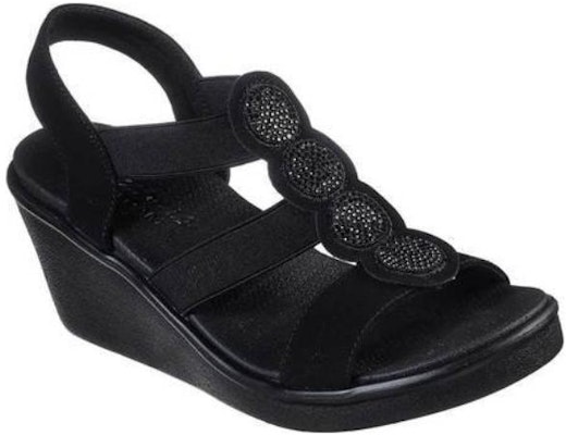 (W) Skechers Rumble On-Camp-Glam 'Todo Negro' 119006-BBK Lookbook (W) Skechers Rumble On-Camp-Glam 'Todo Negro' 119006-BBK