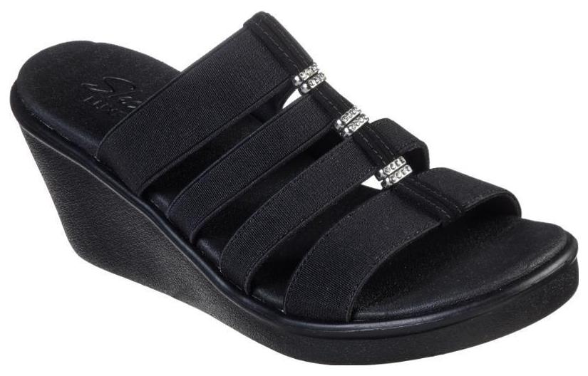 Lookbook (W) Skechers Rumble On-City Fever 'Hitam Semua' 33215-BLK