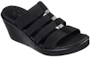 Lookbook (W) Skechers Rumble On-City Fever 'Hitam Semua' 33215-BLK