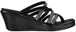 Order (W) Skechers Rumble On-Night Out 'Black Slope' Hitam. 119149-BLK