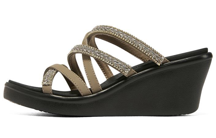 (Women) Skechers Rumble On-Night Out 'Grey Brown' 119149-TPE