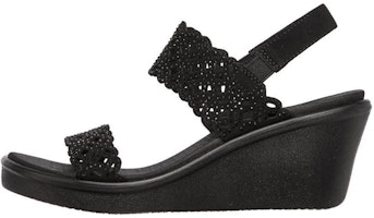 (Women) Skechers Rumble On-Sassy Dayz 'All Black' 119147-BBK (Women) Skechers Rumble On-Sassy Dayz 'All Black' 119147-BBK