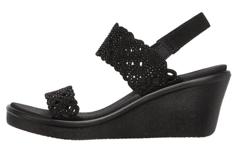 (Women) Skechers Rumble On-Sassy Dayz 'All Black' 119147-BBK