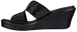Buy (W) Skechers Rumble On-Too Haute 'Selipar Tumit Hitam' 119261-BBK