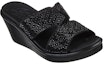 Lookbook (W) Skechers Rumble On-Too Haute 'Selipar Tumit Hitam' 119261-BBK