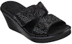 Lookbook (W) Skechers Rumble On-Too Haute 'Sandalia Negra con Cuña' 119261-BBK