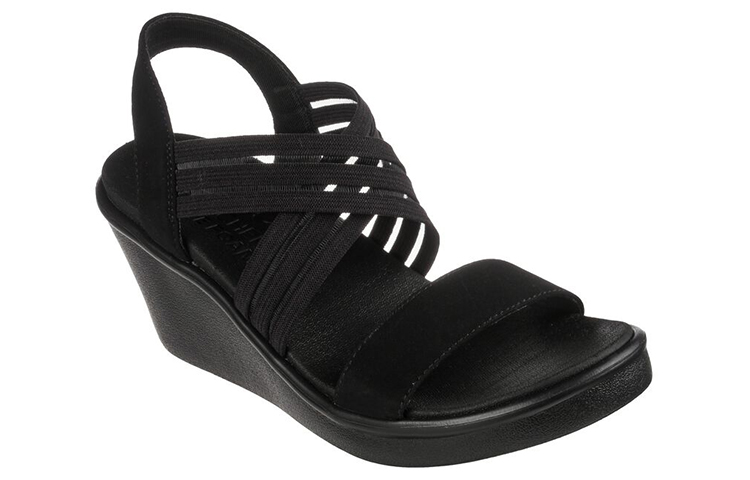 Lookbook (W) Skechers Rumble On 'Hitam Seluruhnya' 119182-BBK