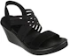 Lookbook (W) Skechers Rumble On 'Hitam Seluruhnya' 119182-BBK