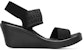 (W) Skechers Rumble On 'Hitam Sepenuhnya' 33223-BBK