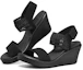 Lookbook (W) Skechers Rumble On 'Hitam Semua' 33223-BBK