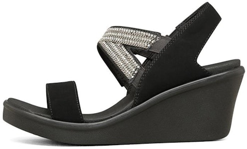 (W) 【女性用】スケッチャーズ・ランブルオン「ブラックコンフォート」33218-BLK 33218-BLK Buy (W) 【女性用】スケッチャーズ・ランブルオン「ブラックコンフォート」33218-BLK 33218-BLK