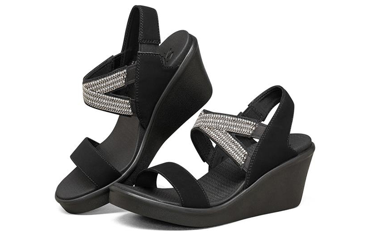 Lookbook (Women) Skechers Rumble On 'Black Comfort' 33218-BLK
