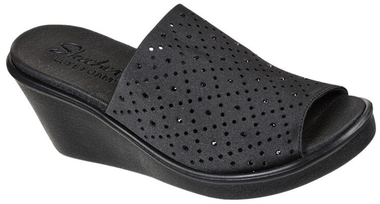 (Women) Skechers Rumble On 'Fashion Sport Wedge Slider Black' 119180-BBK Lookbook (Women) Skechers Rumble On 'Fashion Sport Wedge Slider Black' 119180-BBK