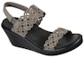 Lookbook (W) Skechers Rumble On 'Sassy Dayz Kelabu Coklat' 119147-TPE