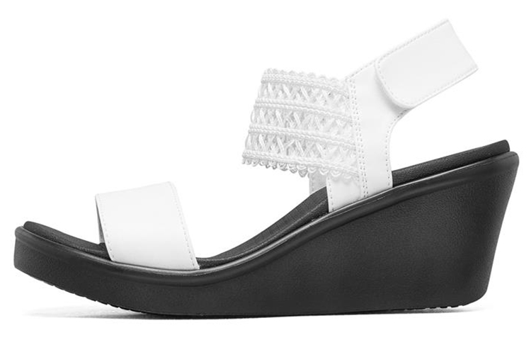 Buy (W) （女性用）スケッチャーズランブルオンサンダル「ホワイトファッションストラップ」33223-WHT 33223-WHT