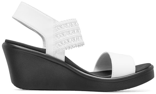 (W) (女性用)スケッチャーズランブルオンサンダル「ホワイトファッションストラップ」33223-WHT 33223-WHT Order (W) (女性用)スケッチャーズランブルオンサンダル「ホワイトファッションストラップ」33223-WHT 33223-WHT