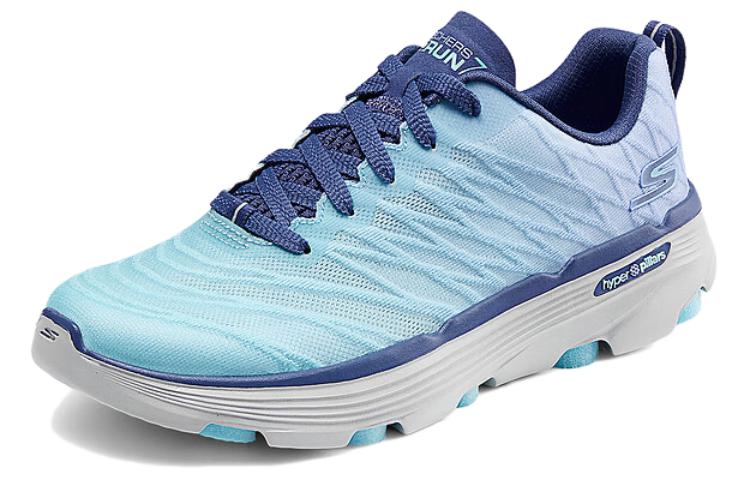 Lookbook (W) Skechers 跑鞋 低帮‘蓝色’ 129347-BLAQ