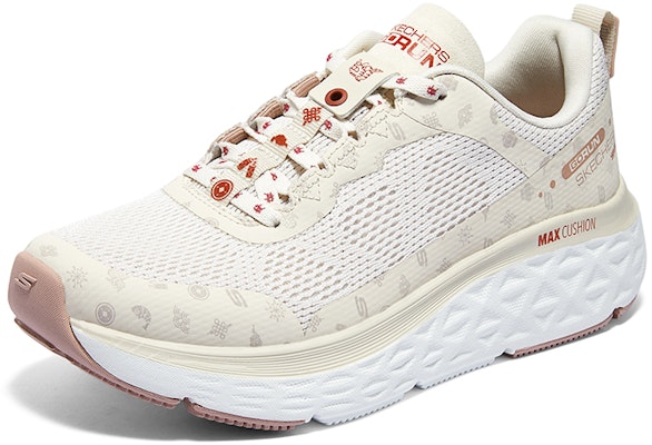 (W) Kasut Lari Skechers 'Edisi Tahun Lunar - Putih Krim' 800023-NAT Lookbook (W) Kasut Lari Skechers 'Edisi Tahun Lunar - Putih Krim' 800023-NAT