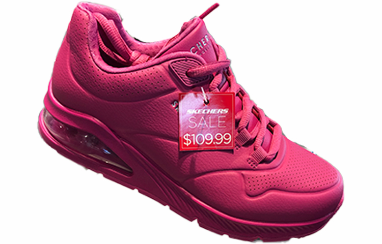 (W) Skechers Running Shoe 'Pink'