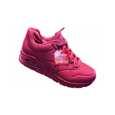 (W) Skechers Running Shoe 'Pink'