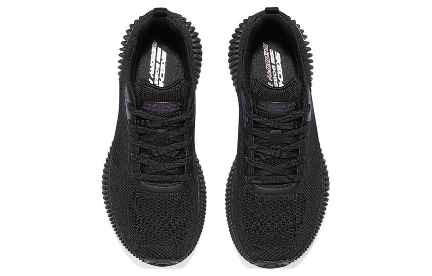 Lookbook (W) Kasut Lari Skechers Rendah 'Hitam Selesa' 117415-BBK