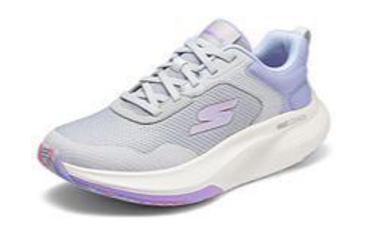 Lookbook (W) Kasut Lari Skechers Rendah 'Kelabu-Ungu' 125055-GYLV