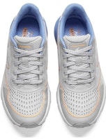 Skechers 輕鹽 防滑耐磨 低筒 跑步鞋 女款 灰藍 Lookbook Skechers 輕鹽 防滑耐磨 低筒 跑步鞋 女款 灰藍