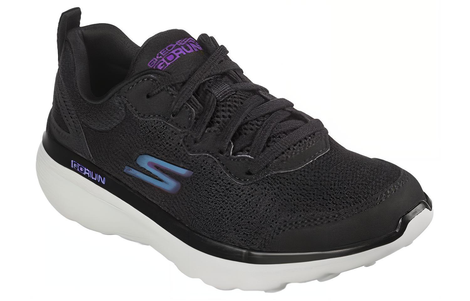Lookbook (W) Sepatu Lari Skechers 'Black Comfort' 128434-BLK