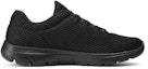 Order (W) Kasut Lari Skechers Rendah 'Serba Hitam' 12985-BBK
