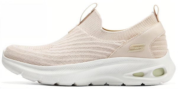 Skechers 減震防滑耐磨 低筒 跑步鞋 女款 米色 Buy Skechers 減震防滑耐磨 低筒 跑步鞋 女款 米色