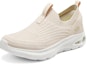 Lookbook (W) Kasut Lari Skechers Rendah 'Beige' 117440-NAT